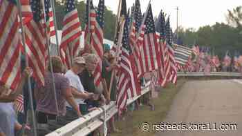 Officer Jake Wallin remembered at public memorial service in Pequot Lakes