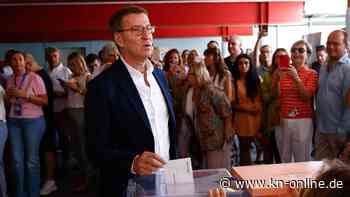 Wahlen in Spanien: Konservative Volkspartei laut Prognosen vorn