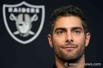 Jimmy Garoppolo Cleared to Open Training Camp With the Raiders, AP Source Says