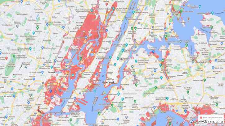 Interactive map shows which US cities will be underwater in 2050