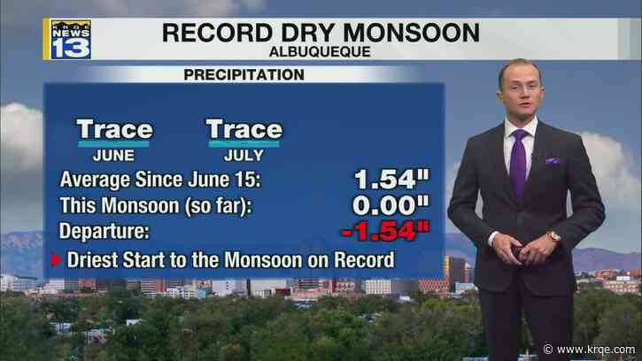 Record heat returns Monday