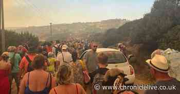 Greece Rhodes and Corfu wildfires LIVE: Rescue flights latest as thousands of Brits stranded