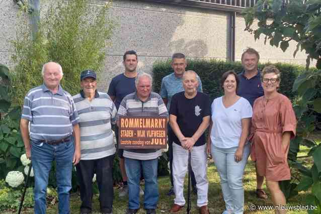 Dertigste rommelmarkt op de Vijfwegen