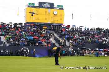 Wet weather concludes final day of The Open in Hoylake
