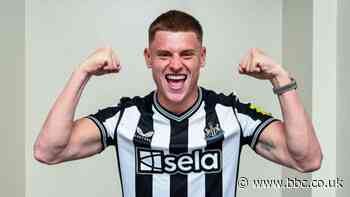 Harvey Barnes: Newcastle sign England winger from Leicester City for £38m