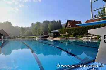 Preußisch Oldendorf: Es schwimmt sich gut im Waldfreibad