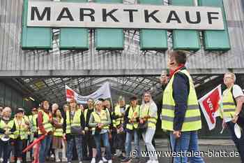 Warnstreik bei Marktkauf und Ikea in Bielefeld