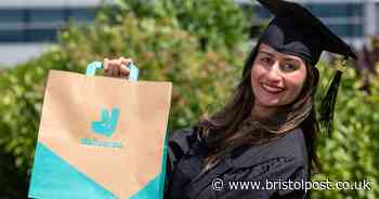 Bristol students can order graduation robes from Deliveroo