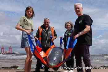 Wirral schoolgirl raises £200 to donate dolphin stretcher