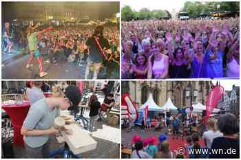 Das Programm beim Stadtfest „Münster Mittendrin“ 2023