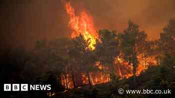 Rhodes fires: 'Everyone's on edge' says island resident