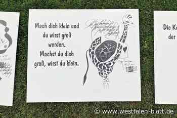 Paderborner Joan Sofron als Guerilla-Künstler
