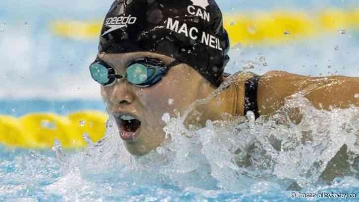Canada’s Maggie Mac Neil wins silver in 100m butterfly at worlds
