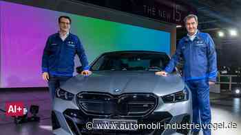 Produktionsstart BMW 5er: „E-Mobilität ist die neue Normalität“