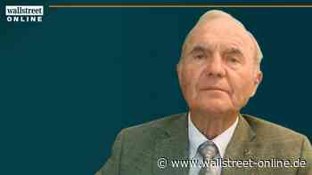 EZB mehr unter Druck denn je: Issing: "Keine schnelle Entlastung – auf neuen Inflationsschub einstellen"