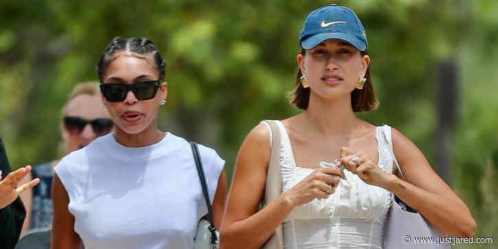 Lori Harvey Goes Cute & Casual For A Shopping Trip With Hailey Bieber