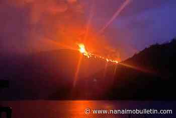 ‘Vigorous’ and ‘dangerous’ wildfire north of Chase now 2,000 ha