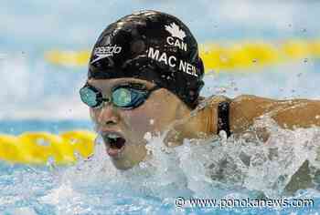 Canada’s Maggie Mac Neil wins silver in 100m butterfly at worlds