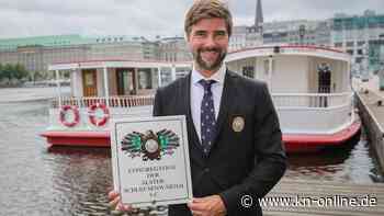 Hamburger Ehren-Schleusenwärter: Weltumsegler Boris Herrmann