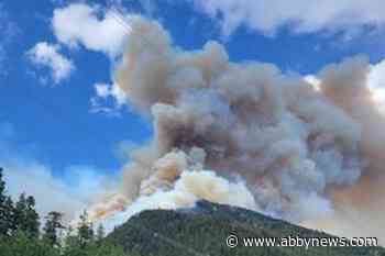 Casper Creek wildfire near Lillooet, Squamish now 2,000ha wildfire of note