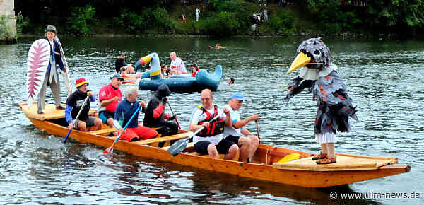 Nass von oben und unten: Nabader mit viel Spaß trotz kühler Temperaturen auf der Donau unterwegs