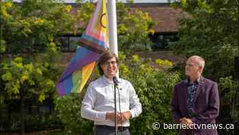 Simcoe County raises progressive 2SLGBTQIA Fierté Pride Flag