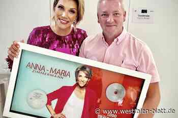 Zarella-Show: Schlager-Platin für Sängerin Anna-Maria Zimmermann und Produzent Alex Frömelt