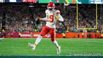 Source: Chiefs WR Toney likely ready by Week 1