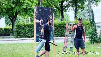 „Hoamatgfui“ in Bildern ausgedrückt: Kunstspaziergang im Bruckmühler Ortszentrum