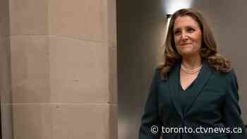 Feds don't have 'infinite' money to spend on Toronto, Freeland tells Chow