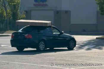 Thieves in Nanaimo steal TV too big for their getaway vehicle