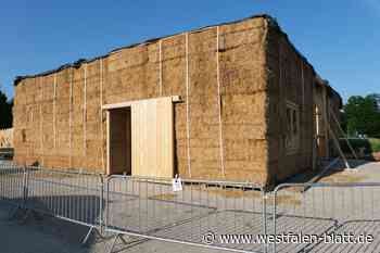 Landwirte frustriert: Strohhalle auf der LGS in Höxter bleibt unvollendet