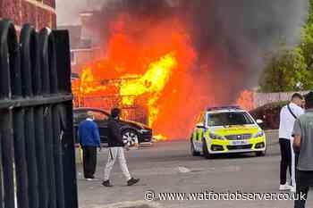 No one injured in Tolpits Lane/Robert Court fire, Watford