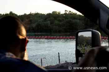 U.S. Justice Department Planning Legal Action Over Floating Texas Border Barriers
