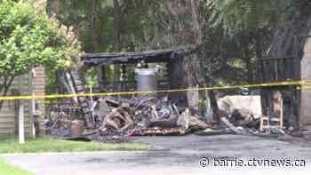 Woman charged with arson at Alliston home