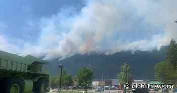 Wildfire burning near Sparwood, B.C. prompts emergency response