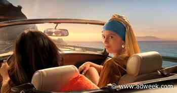 The Girl With the Pearl Earring Hits the Beach in EasyJet Campaign