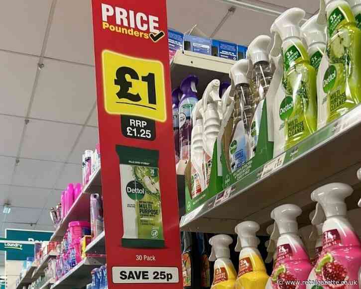 The £1 price point is back as Poundland slashes prices on best-selling products