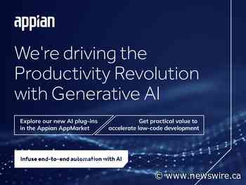 Appian guida la rivoluzione della produttività con una strategia e una roadmap incentrate sull' Intelligenza Artificiale generativa