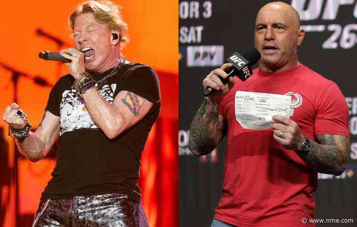 Instagram reacts as Axl Rose looks less than pleased in Joe Rogan’s selfie