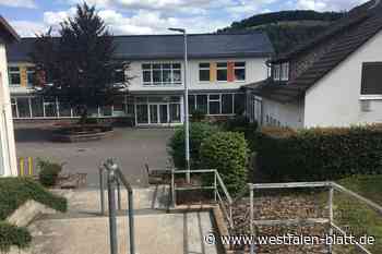 Trennwand für große Klasse in Grundschule Dalhausen