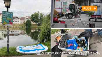 Viel Müll und Flaschensammler: So lief das Aufräumen nach Schwörmontag