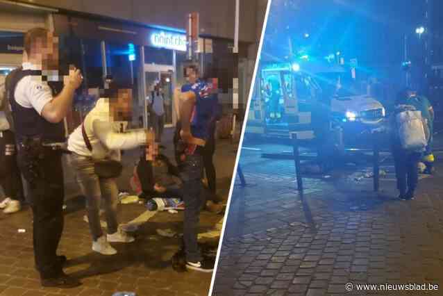 Gestrand Antwerps gezin beleeft woelige nacht in station Brussel-Zuid: “Voor onze ogen werd iemand neergestoken”