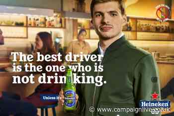 Max Verstappen steers anti-drink-driving ad for Heineken