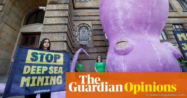 Mining companies are eager to dig up the ocean. That’s a dangerous idea | Wendy Schmidt and Kristina Gjerde