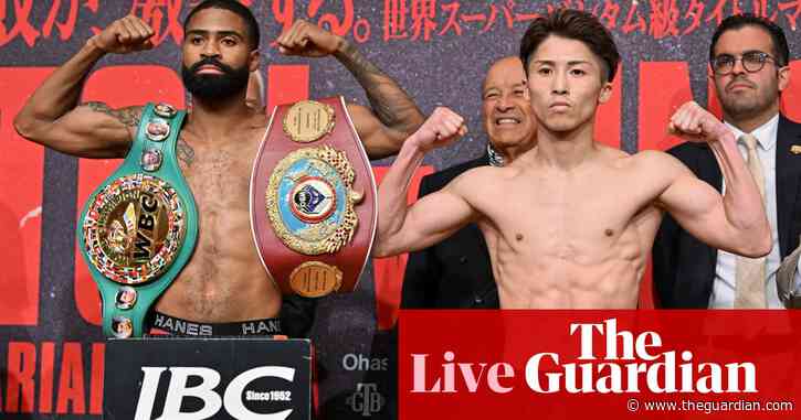 Stephen Fulton v Naoya Inoue: WBC/WBO junior featherweight championship – live