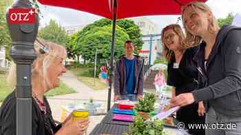 Auf einen Kaffee oder Tee am Winzerlaer Flößerbrunnen