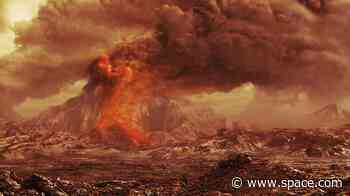 Venus volcanoes may be powered by long-ago violent impacts