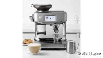 Become your own barista with Breville's Touch Impress Espresso Machine