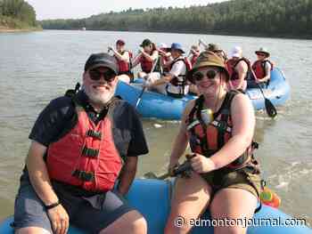 Floating adventures along Edmonton's ribbon of green